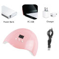 54W USB UV Resin Curing Machine DIY Resin Jewelry Making Dryer Tool Gel 18 LED Lights Polish Nail Tools High Quality. 