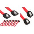 Boost performance with Pure Copper SATA Cable for PC hard drives, SSDs, DVRs, and NVRs effortlessly. 