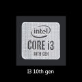 10th Generation Intel Core i9 i7 i5 i3 CPU Metal Sticker Laptop Logo Sticker. 