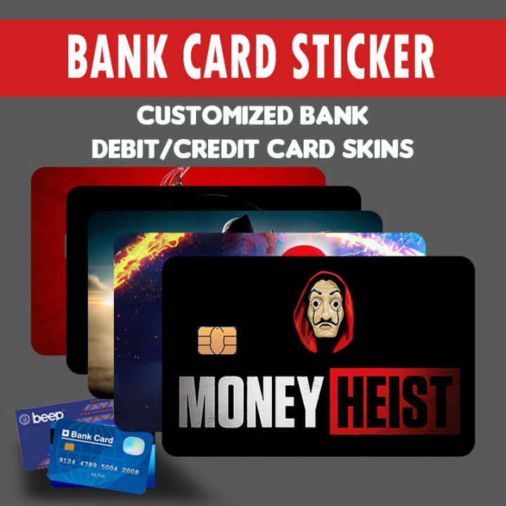 Atm Card Skins, Stickers Customized Sticker