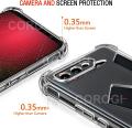 For ASUS ROG Phone 5/ROG Phone 5 Pro/ROG Phone 5 Ultimate/ROG Phone 5S Back Cover Shockproof Transparent Soft TPU Silicone Protector Phone Case with Shock Absorption Bumper Corners. 
