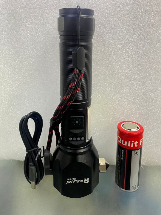 Ruilang%20Multifunctional%20High%20Power%20Telescopic%20Rechargeable%20Torch%20With%20RGB%20LED%20Flashlight%20Can%20be%20used%20as%20a%20Powerbank%20For%20Policing%20Hiking%20Camping%20(RL-233)%20-%20Image%205