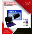 Stamp Ink Pad - Thumb Impression Pad, Ink Pad, Stamping pad for Office, Work, School, Home use. Available in Blue, Black & Red Ink Colors. 
