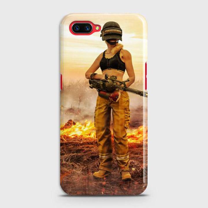 Oppo A5 Cover Pubg Player Accessories Hard Cover- Design 50 Case