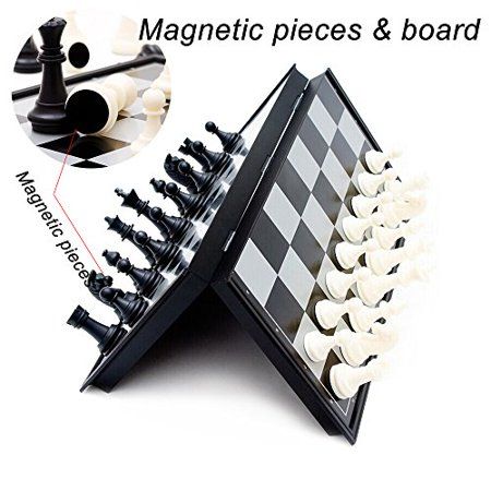 Magnetic Chess Board large/Medium/Small Size Imported Foldable chess board Easy to Carry Use Less Space
