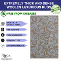 Natural Woolen Carpets and  Rugs made of pure Wool Dimensions 99 cm x 152 cm. 