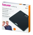 PS 240 - Soft Grip Bathroom Scale - Black. 