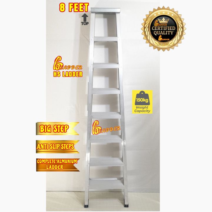 8%20Step%20Aluminium%20Ladder%20Height%208%20FT.%20%20%20Moveable%20ladder%20-%20Image%208