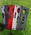 Infinix Note 7 Back Cover Back Cover Shockproof Armor Cover Magnetism Holder Back Clip Phone Case. 