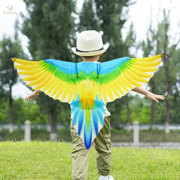 Kids%20Bird%20Costume%20Set%20Cape%20for%20Fancy%20Dress%20Cosplay%20Festival%20Yellow%20-%20Image%205