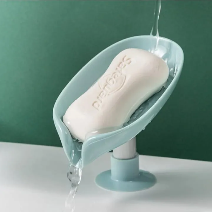 ZUNI%20TRADERS%20Beautiful%20Leaf%20Shape%20Soap%20Box%20-%20Drain%20Soap%20Holder%20for%20Bathroom%20Shower%20-%20Soap%20Holder%20Dish%20Storage%20Plate%20Tray%20-%20Bathroom%20Supplies%20and%20Gadgets%20-%20Image%203