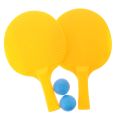 Kids Table Tennis Pong Ball Toy Play Set 2 Racket Paddle Bat 2 Balls. 