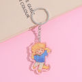 Cartoon Anime Skip and Loafer Keychain Cosplay Character Acrylic Figure Shima Sousuke Iwamura Mitsumi Pendent Keyring Fans Gifts. 