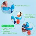 Baby Fruit Feeder Pacifier  Infant Teething Toy Teether in Appetite Stimulating Colors,. 