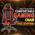 GLOBAL RAZER Premium Quality Imported Gaming Chair with Reclining Option, Adjustable Arm, with smooth wheels. 