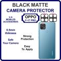 0PPO F-17 PRO MATTE BLACK BACK CAMERA PROTECTOR. 