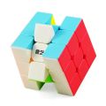 Stickerless 56mm Qiyi Warrior S Rubiks Cube 3x3 - Magic Speed Cube Puzzle Toys Rubik's Cube 3x3, Memory and Responsiveness Rubik Cube, Concentration Rubic Cube ( 56mm ) Rubix Cube. 