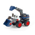 Excavator Model Toy Flexible Arm Excavator/dump Truck Toy Moveable Construction Vehicle for Kids Beach Sand Toy Birthday Gift for Boys Truck Model Toy. 