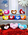 Heart Furr Cushion Cover Without Filling - BESTWOFY. 