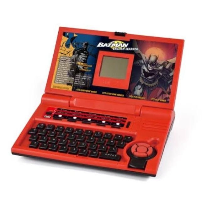 Kids Learning Laptop Toy Batman Character