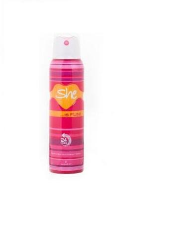 SHE is Sweet Body Spray dark pink