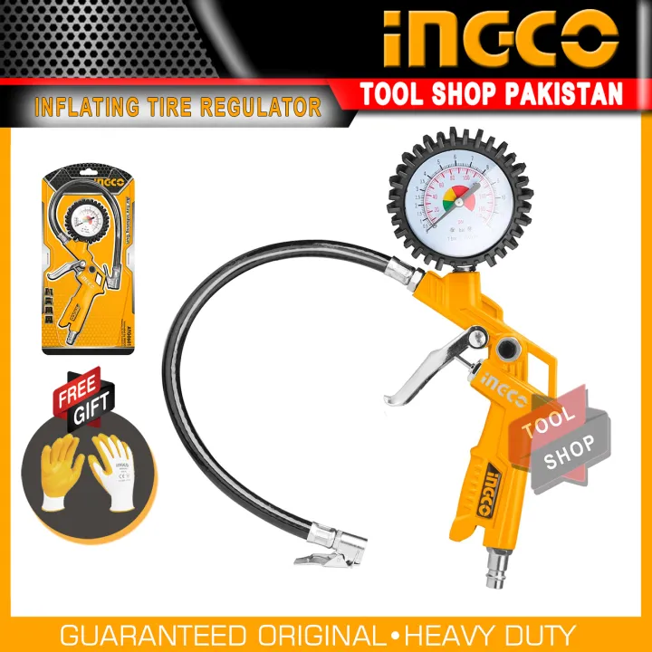 Air Tire Inflating Gun Rectangular Air tire inflating gun|ATG0601 | Daraz.pk