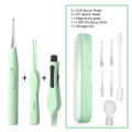 Baby Ear Cleaner Ear Wax Removal Tool Kit Infant Earpick With Led Light Ear Tweezers Flashlight Nose Clip. 
