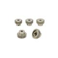 48DP Pinion 3.175mm 11T 15T 17T 18T 19T 20T 22T 24T 28T 30T 13T-48T Aluminum Alloy Motor Gear for 1/18 1/16 1/12 1/10 1/8 RC Car. 