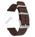 18mm 20mm 22mm 24mm Quick Release Weave Nylon Strap Stainless Steel Hoop Buckle Watch Band Men Women Waterproof Wrist Bracelet. 