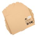 CuztomCraft - 50 Sheets - 90 g Brown Craft Paper, 25 x 36 Inches Packing Paper for Packaging & Cartons Crafts, DIY Cards, Brown Packing Paper, Wrapping Paper Best for E-Commerce Business. 