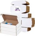 3-PLY White Hard Card Ecommerece Packing Boxes Size In Inches (9.2x6.5x2.6) For Shipment & Courier Pack Of 10, 20, 30, 40, 50 Boxes.. 