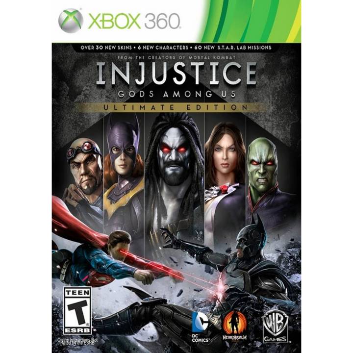 Injustice Gods Among Us Ultimate Edition - Xbox 360 - JTAG Modified System