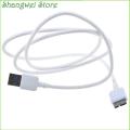 White USB Cable Cord for Seagate Backup Plus Portable Hard Drive 4TB STDR4000100. 