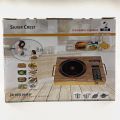 Silver Crest Electric Infrared Cooker for Frying and Cooking 2200 watts Adjustable Heat and watts with Timer. 
