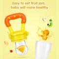 Baby Fruit Feeder Pacifier - Fresh Food Feeder, Infant Fruit Teething Toy, Silicone Pouches for Toddlers & Kids. 