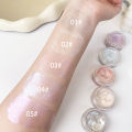 Pearl Glitter Mashed Potatoes Eye Shadow Gel Cream Highlighter Face Body Diamond Brighten Shimmer Natural Contour Makeup. 