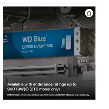 Western%20Digital%201TB%20WD%20Blue%20SN580%20NVMe%20Internal%20Solid%20State%20Drive%20SSD%20-%20Gen4%20x4%20PCIe%2016Gb/s,%20M.2%202280,%20Up%20to%204,150%20MB/s%20-%20WDS100T3B0E%20-%20Image%205