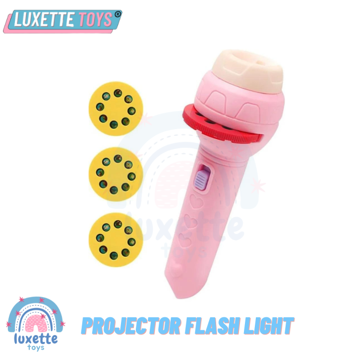 Projector Flashlight Early Childhood Education Birthday Or ChristGift Toy for Kids | Discover Endless Fun with the Flashlight Projector | Enhance Practical Skills with Slide Projection