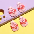 Kawaii Jewelry Anime Food Play Cartoon Soda Cute Blueberry Juice Resin Drink Bottle Diy Handmade Accessories Nail Art Toys Gifts. 