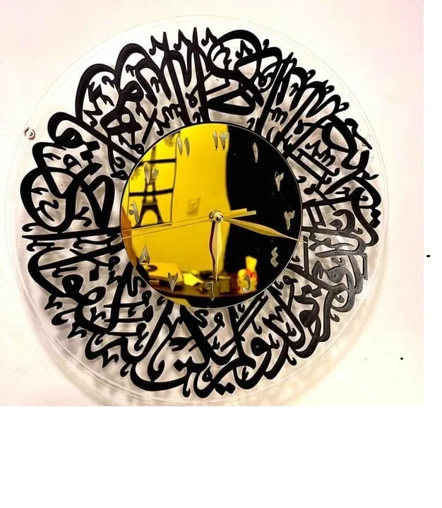 New 3D Wooden Wall Clocks