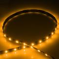 Yellow-30cm 15 LED Waterproof Flexible Car Strip Light Motor Bar String Daytime Running Tape. 
