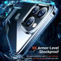 Torras Cover Compatible with iPhone 13 Pro Moon Climber Series Case – Clear. 