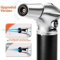 Butane Torch, Kitchen Refillable Butane Blow Torch with Safety Lock. 