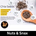 Chia Seeds 150 Grams (Organic and Original) Chia seed By Nuts N Snax. 
