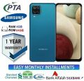 Samsung Galaxy A12 - 4GB RAM / 64 GB ROM - 6.5" Infinity-V Immersive display - 5000 mAh battery. 