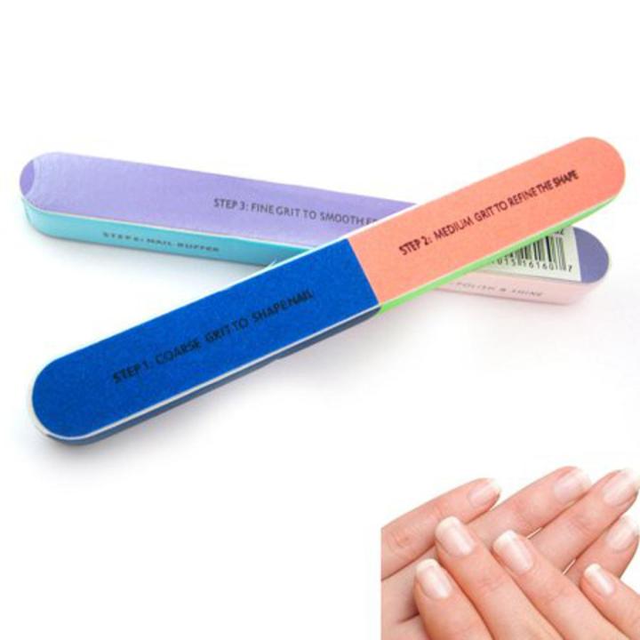 Nail Art  nail Buffer Block Shiner 7 sides Nail Art Polisher Manicure