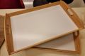 IKEA KLACK Tray, rubberwood38x58 cm. 