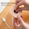 Cable Organizer Rotating Wire Winder and wire organizer Multifunctional Portable Rotatable Wire Organizer Cord Cable extender / wire extender and Wire and cable Management  wire and Cable Storage Box and Phone Case Holder-Multicolor. 