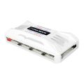 JAERBEE Case Fan Controller PWM 4PIN Cooling Fan 5V 3PIN ARGB RGB for Chassis Fans Motherboard Synchronization Aura Sync White. 