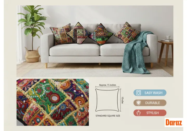 Multicolor%20Patchwork%20Cushion%20Cover%20Set%20of%202%20%E2%80%93%20Sofa%20&%20Living%20Room%20Decor%20Pillow%20Case%20-%20Image%206
